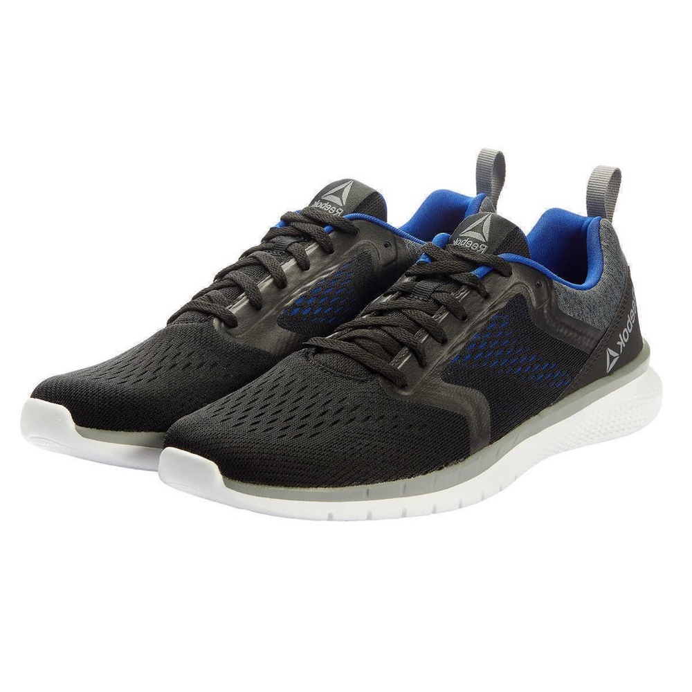 Reebok Men's Prime Runner PT 3.0 Shoes Foam Midsole - Black/Navy Size 12
